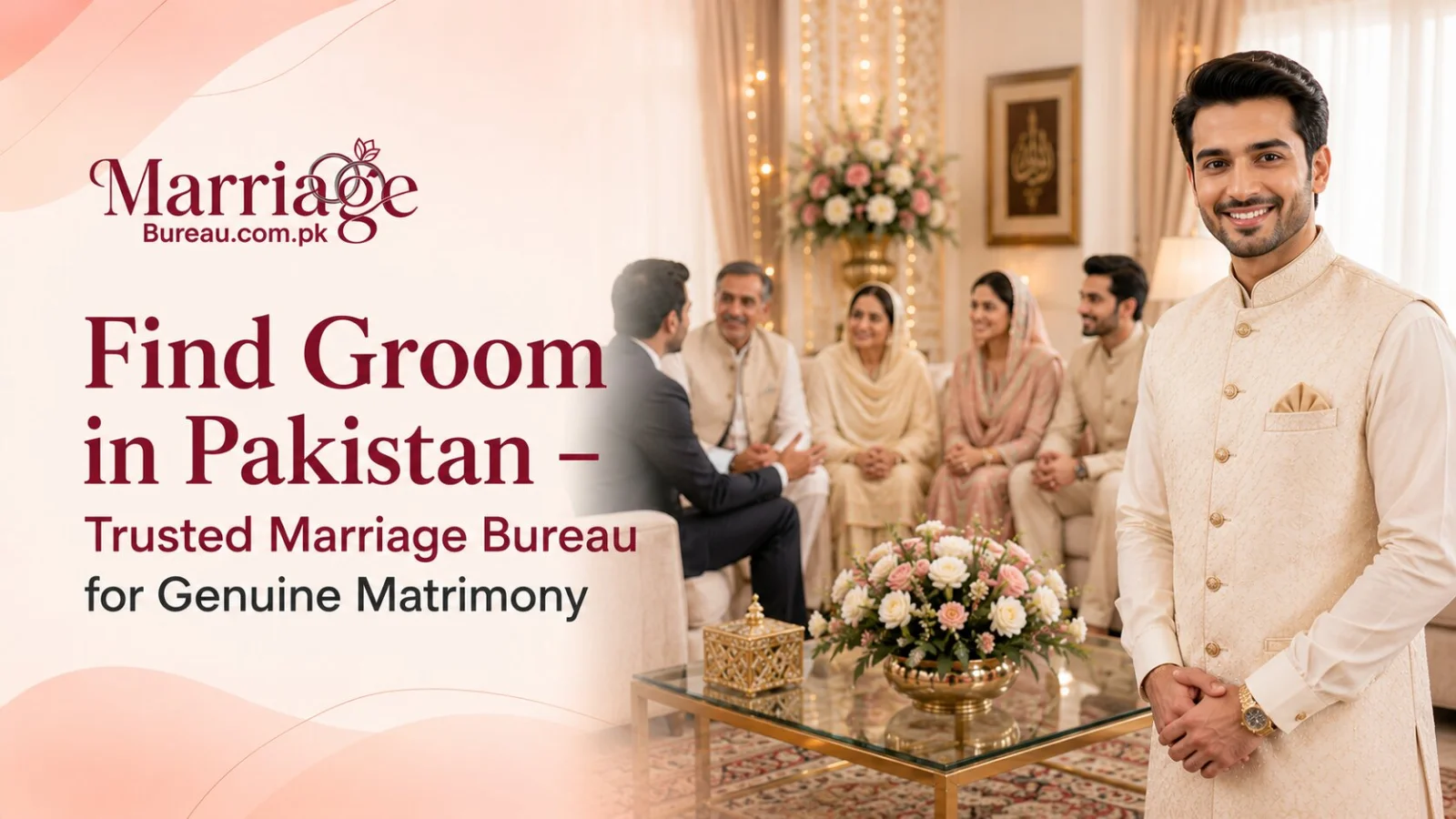 Find Groom in Pakistan – Trusted Marriage Bureau for Genuine Matrimony